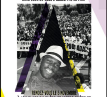 Grande marche pour Adama Traoré le 05 novembre 2016 à Paris