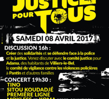 "Justice pour tous : Journée de rencontres et de solidarité" le 08 avril 2017 à Paris