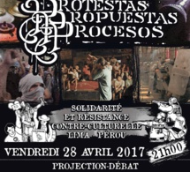 Avant-première du documentaire "Protestas, propuestas y procesos" le 28 avril 2017 à Paris