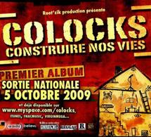 'Construire nos vies', l'album de Colocks, en sortie nationale le 05 octobre 2009