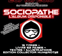 L'album 'Sociopathe' de Djamal disponible le 20 octobre 2010