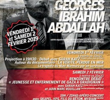 Soutien à Georges Ibrahim Abdallah les 1er et 2 février 2019 à Bordeaux