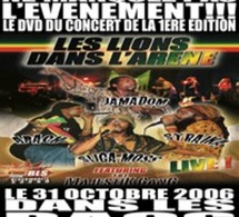 DVD 'Les Lions dans l'Arène'