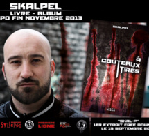 'Skal-P', 1er extrait du livre-album de Skalpel 'A couteaux-tirés', en ligne le 15 septembre 2013