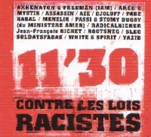 Réédition du maxi CD 11'30 contre les lois racistes