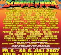 Programme du Festival 'Summerjam' 2007