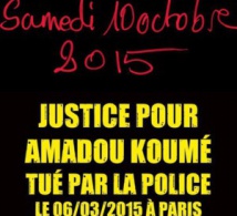 Marche pour Amadou Koumé le 10 octobre à Paris