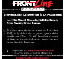 Emission "Frontline" : Criminaliser le soutien à la Palestine