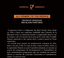 Sortie du livre 'All power to the people - Textes et discours des Black Panthers' le 19 mai 2016